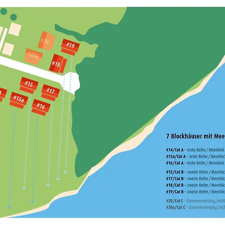Blockhaus Cook - Meerblick ساسنيتز